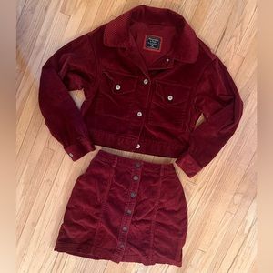 Abercrombie Corduroy Skirt Only